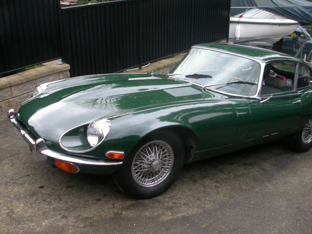 1971 Green Jaguar XK U/K