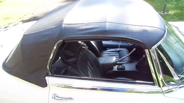 1974 White Jaguar E-Type Convertible