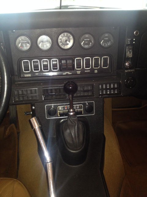 1969 Black Jaguar E-Type Convertible