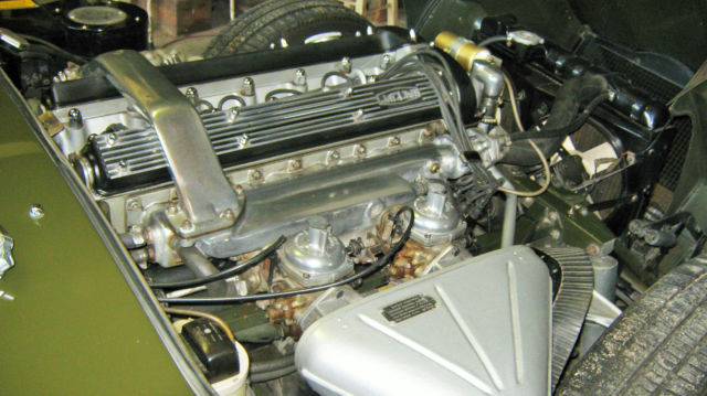 1969 Green Jaguar E-Type