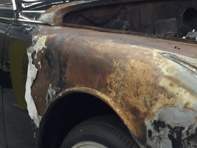 1962 Black Jaguar Mark 2 4 door sedan