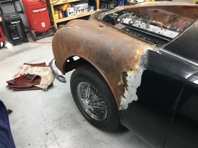 1962 Black Jaguar Mark 2 4 door sedan