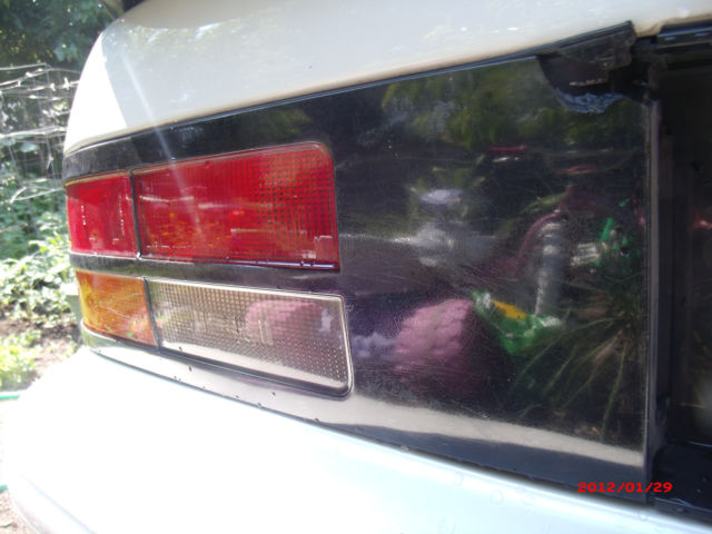 1987 White Mazda RX-7 Coupe