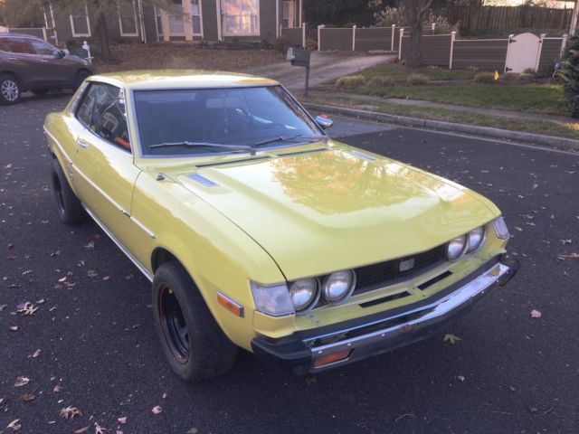 1975 Yellow (522) Toyota Celica Coupe