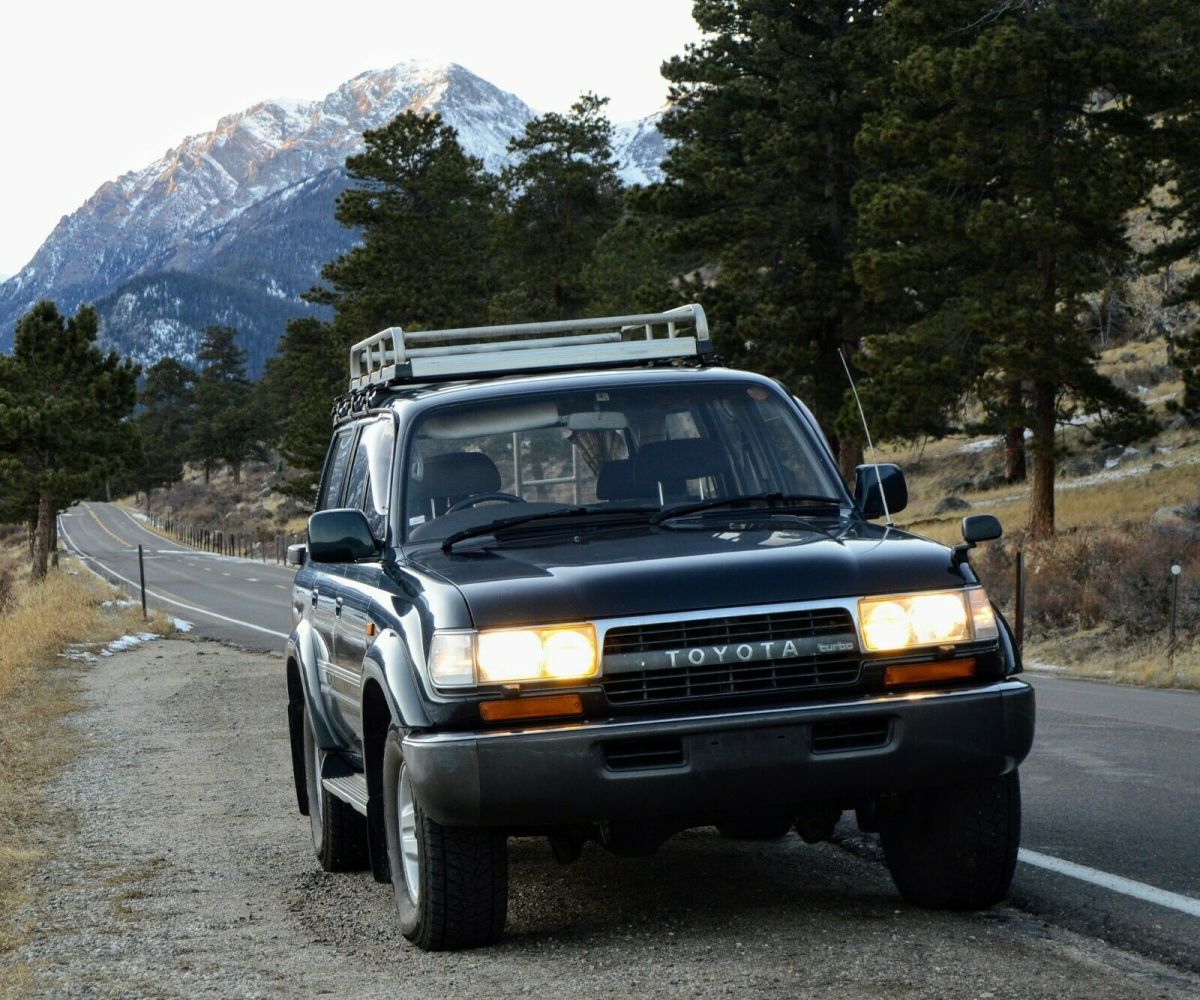 1993 Green Toyota Land Cruiser SUV