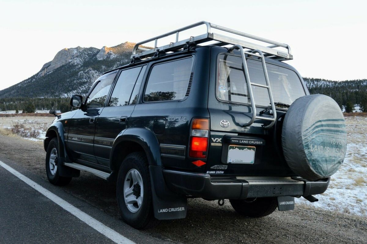 1993 Green Toyota Land Cruiser SUV