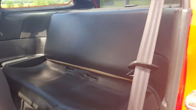 1991 Orange Honda CRX Hatchback