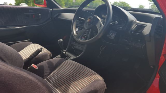 1991 Orange Honda CRX Hatchback