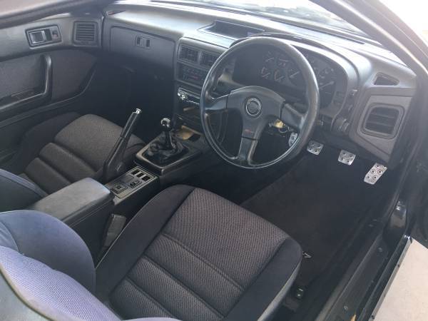 1990 Black Mazda RX-7 Coupe