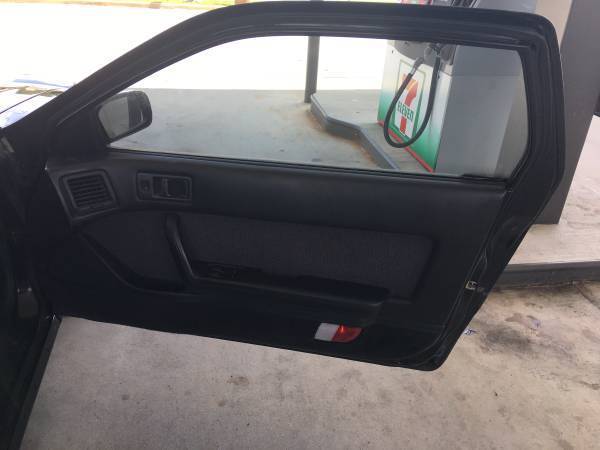 1990 Black Mazda RX-7 Coupe