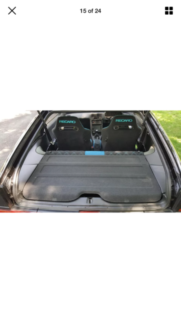 1988 Black Honda CRX Hatchback