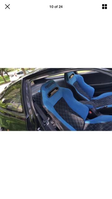 1988 Black Honda CRX Hatchback