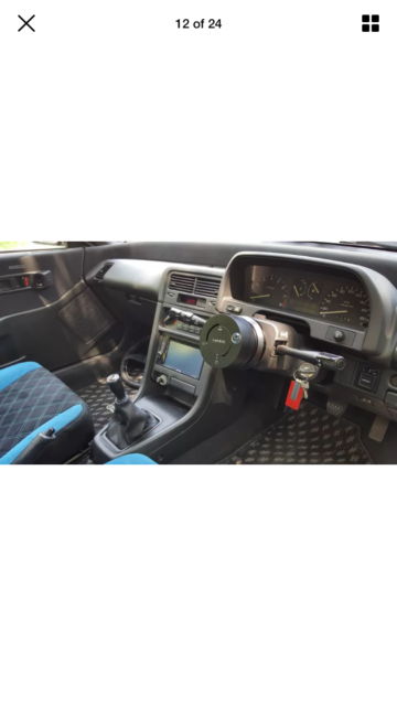 1988 Black Honda CRX Hatchback