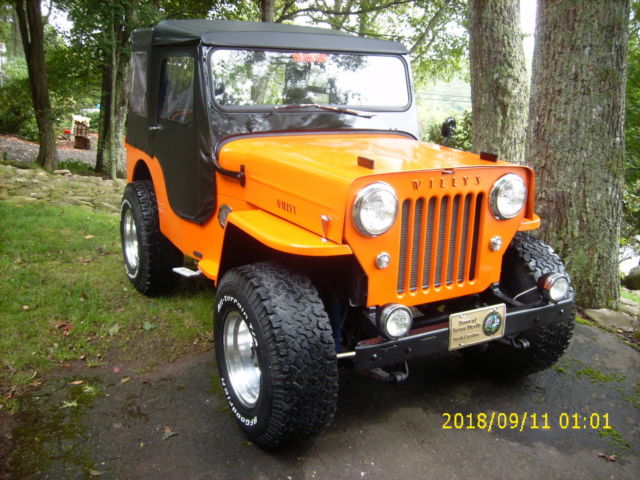 1962 Grabber Orange Willys Utility