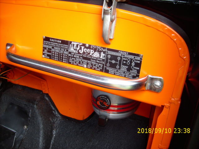 1962 Grabber Orange Willys Utility