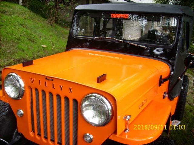 1962 Grabber Orange Willys Utility