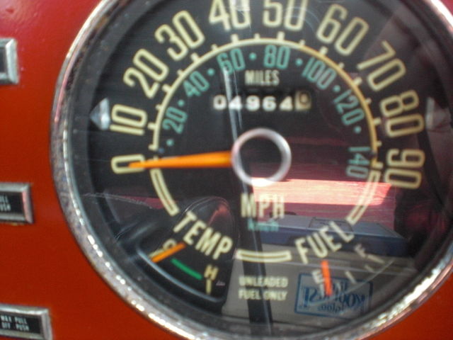 1978 Red Jeep CJ SUV