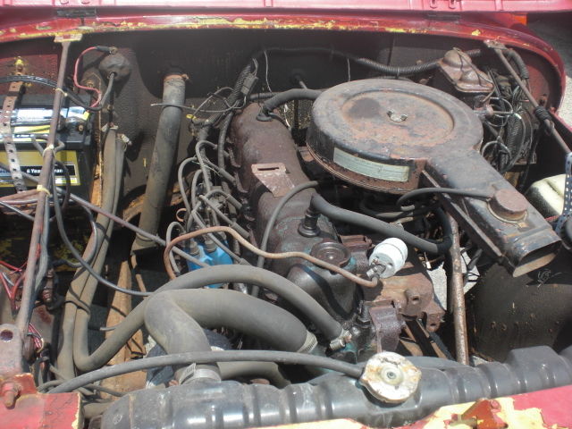 1978 Red Jeep CJ SUV