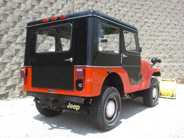 1978 Red Jeep CJ SUV