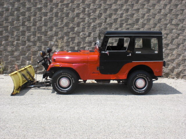 1978 Red Jeep CJ SUV