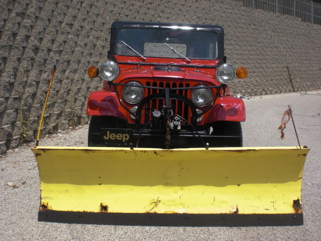 1978 Red Jeep CJ SUV