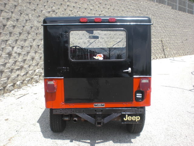 1978 Red Jeep CJ SUV