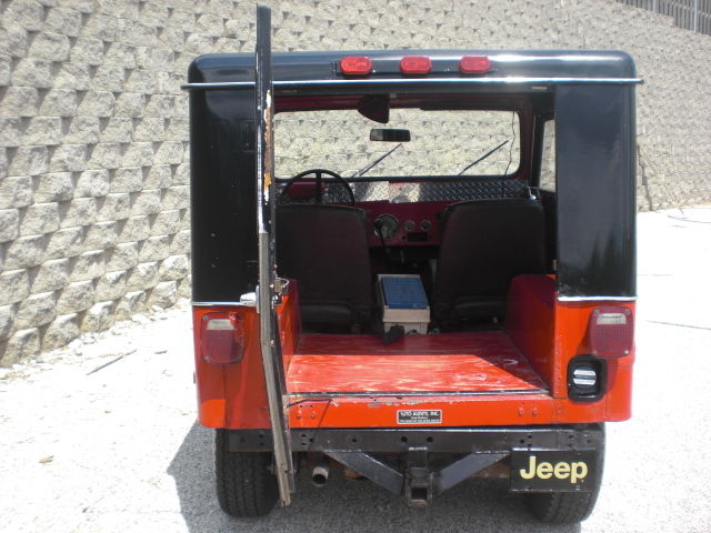 1978 Red Jeep CJ SUV