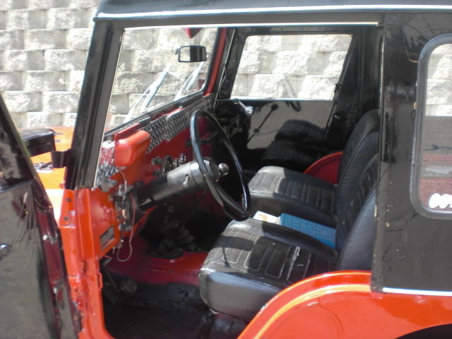 1978 Red Jeep CJ SUV