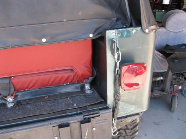 1952 british race car green Willys Custom jeep