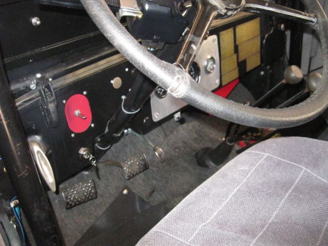 1952 british race car green Willys Custom jeep