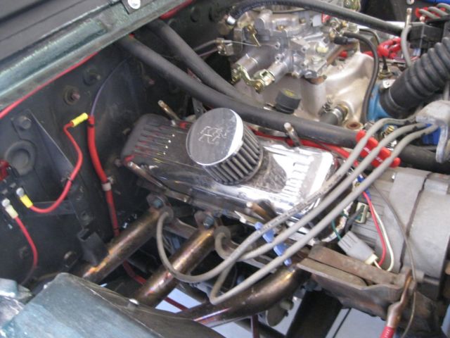 1952 british race car green Willys Custom jeep