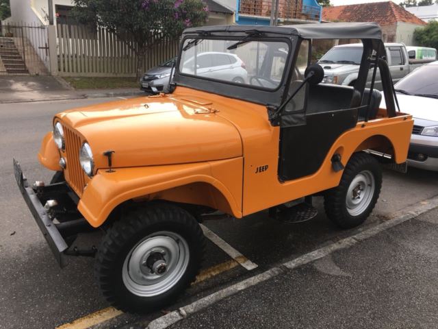 1960 Orange Willys 439 Convertible