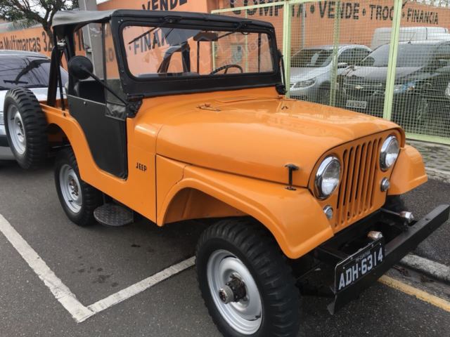 1960 Orange Willys 439 Convertible