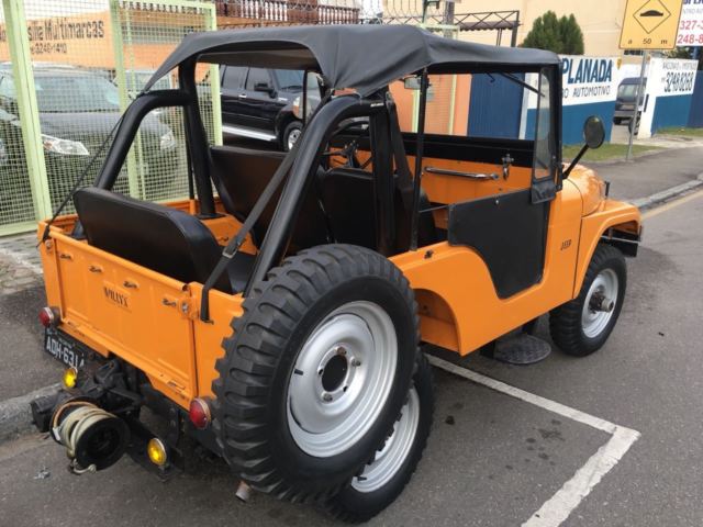 1960 Orange Willys 439 Convertible