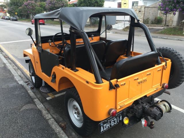 1960 Orange Willys 439 Convertible