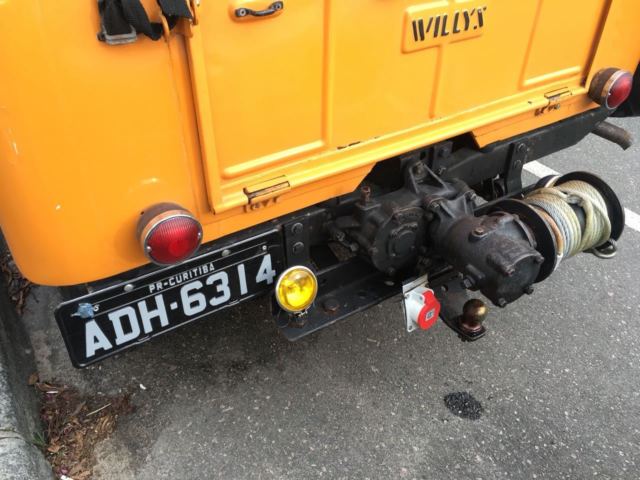 1960 Orange Willys 439 Convertible