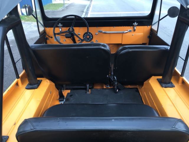 1960 Orange Willys 439 Convertible