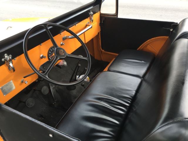 1960 Orange Willys 439 Convertible