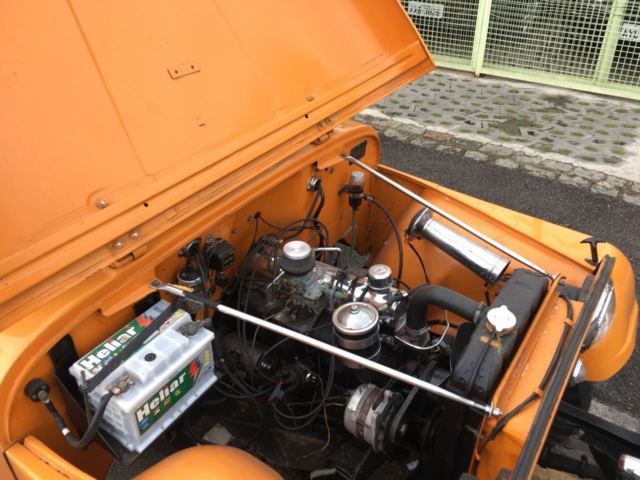 1960 Orange Willys 439 Convertible