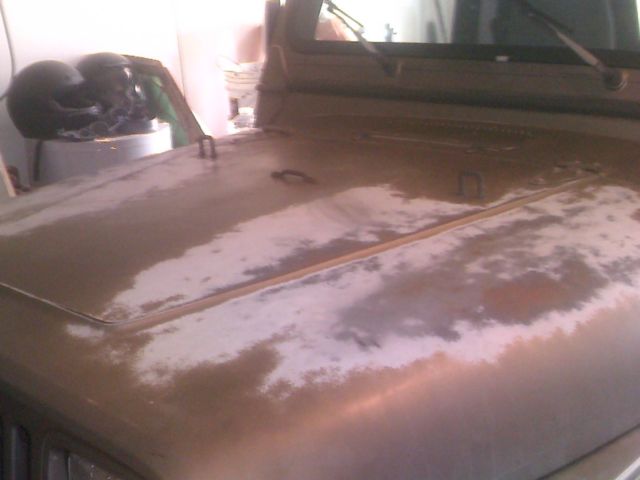 1989 Gold Jeep Wrangler Convertible