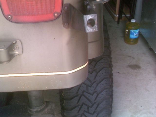 1989 Gold Jeep Wrangler Convertible