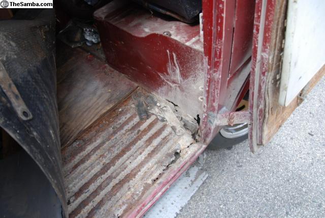 1961 red Volkswagen Bus/Vanagon