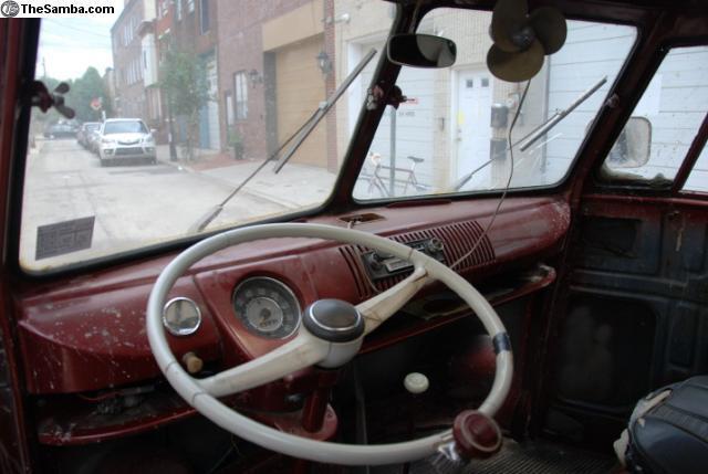 1961 red Volkswagen Bus/Vanagon