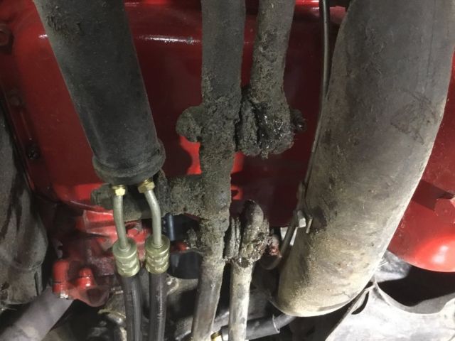 1957 Red Ford Fairlane --