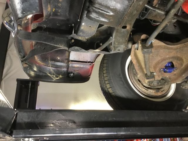 1957 Red Ford Fairlane --