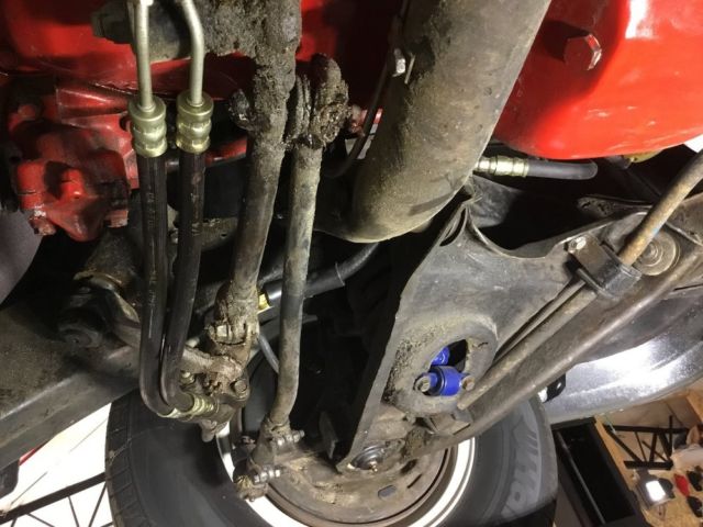 1957 Red Ford Fairlane --