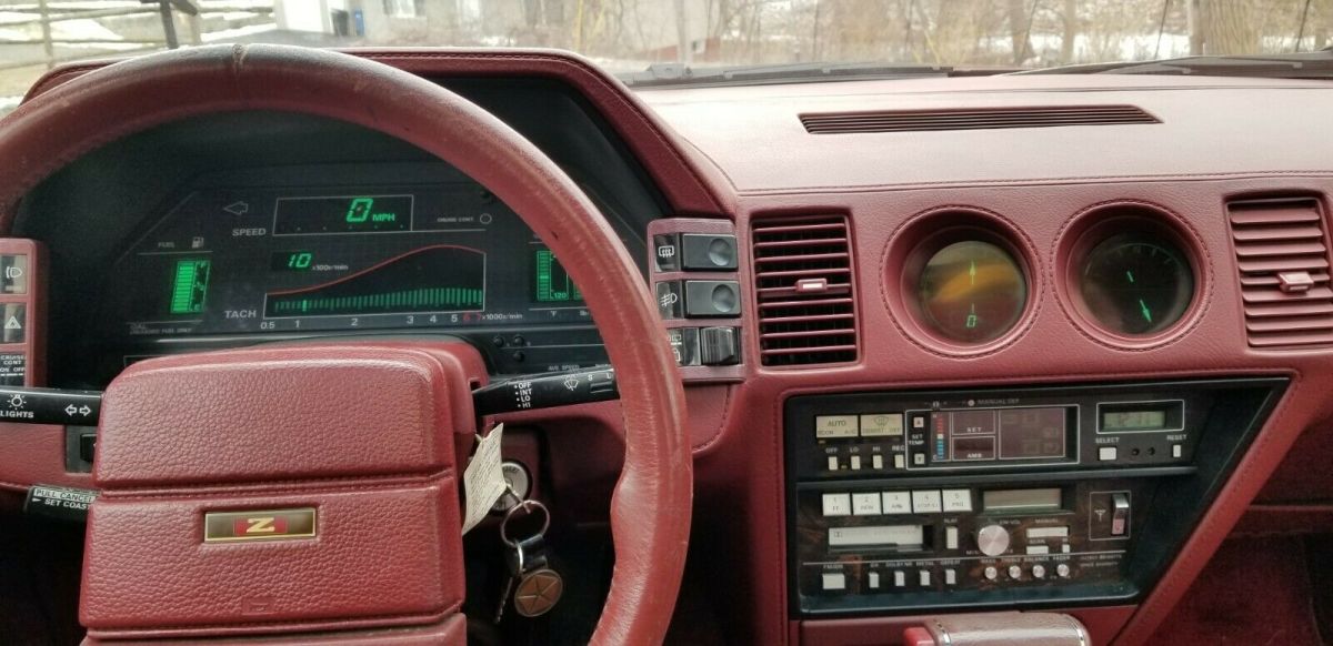 1984 Red Nissan 300ZX Coupe
