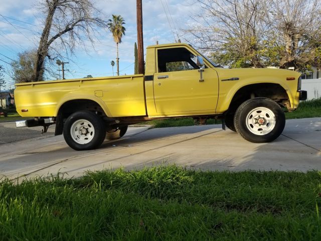 1981 Yellow Toyota Other Pick up