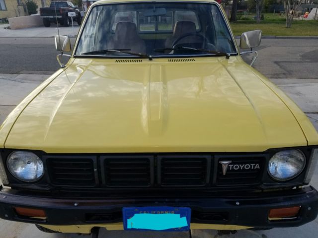 1981 Yellow Toyota Other Pick up