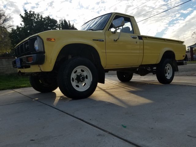 1981 Yellow Toyota Other Pick up